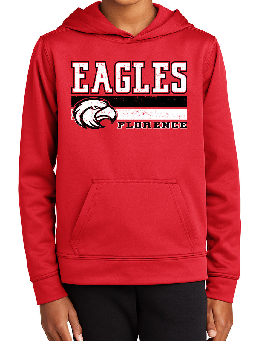 Florence Eagles Hooded Long Sleeve Tshirt