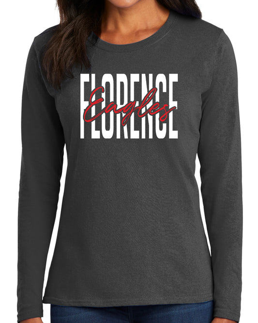 Florence Eagles Ladies' Long Sleeve Tshirt