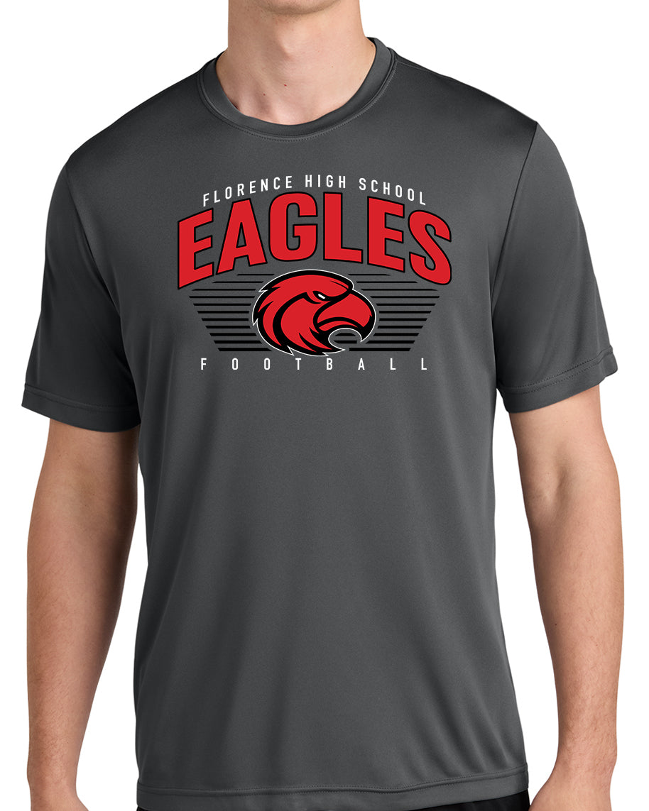 Florence Eagles Short Sleeve Tshirt - Youth Sizes (Any Sport)